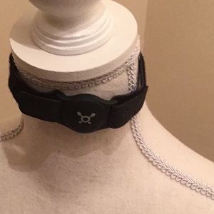 Orange Theory fitness heart rate band.